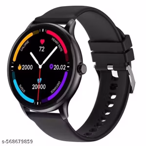 Twist Go Smart Watch 1.39" Display, TruSyncᵀᴹ BT Calling, Glossy Metal Finish, 100+ Watch Faces, IP68, Sleep Tracking, 100+ Sports Modes, Smart Watch for Men and Women (Jet Black)